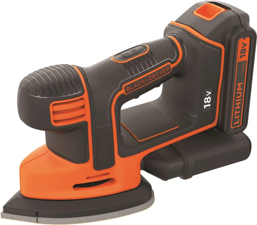 Ponceuse Delta sans Fil 18V PowerConnect Black+Decker Mouse BDCDS18