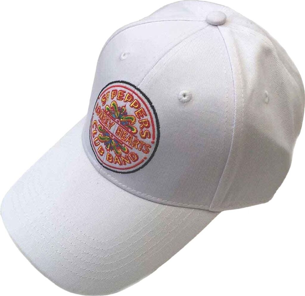 The Beatles - "Sgt Pepper" Baseball-Mütze für Herren/Damen Uni RO10346 (Einheitsgröße) (Weiß)