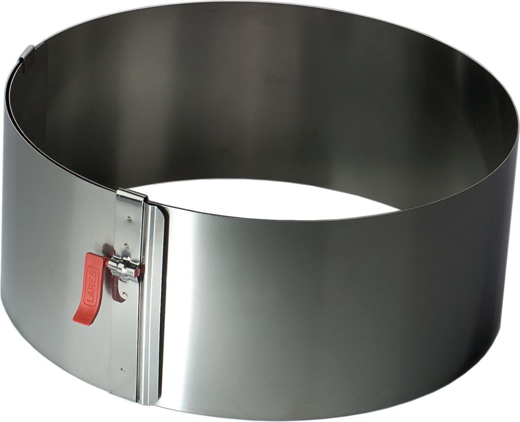 Cercle à tarte en métal réglable avec levier de serrage 4 Image du produit 