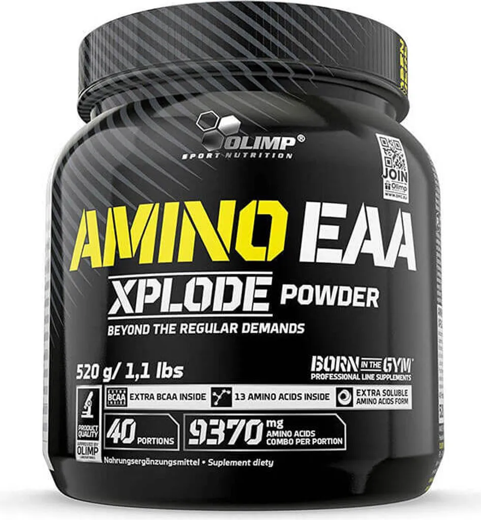 Stop aux Courbatures avec EAA Olimp Amino Xplode 520g Ice Tea Pêche - 5