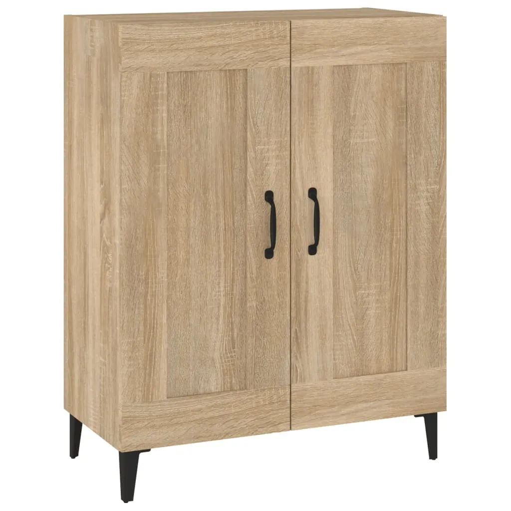 Credenza rovere Sonoma 69,5x34x90 cm Materiale a base di legno