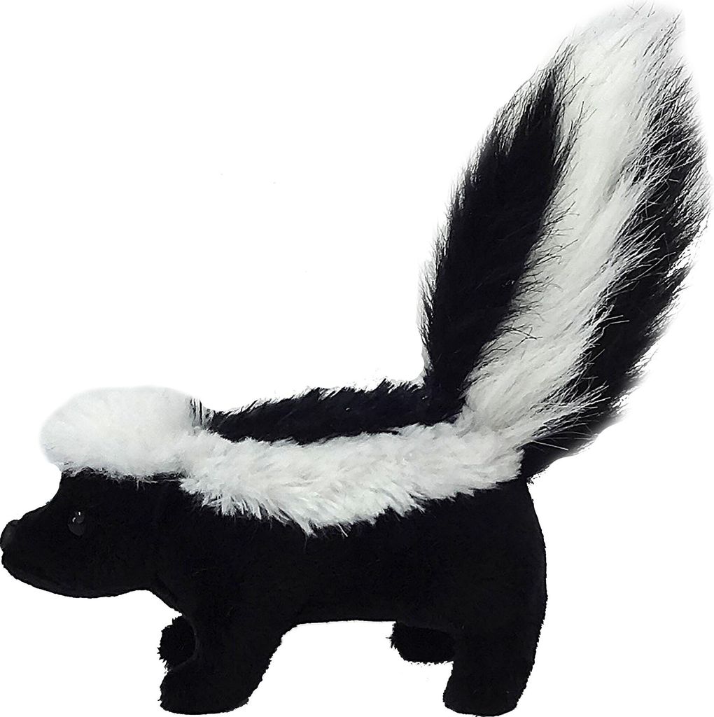 Wild Republic Pluschtier Stinktier - 13 cm - schwarz/weis Produktbild 