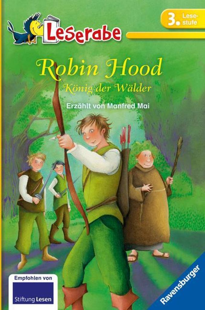 Robin Hood, König der Wälder - Leserabe 3. Klasse - Produktbild 