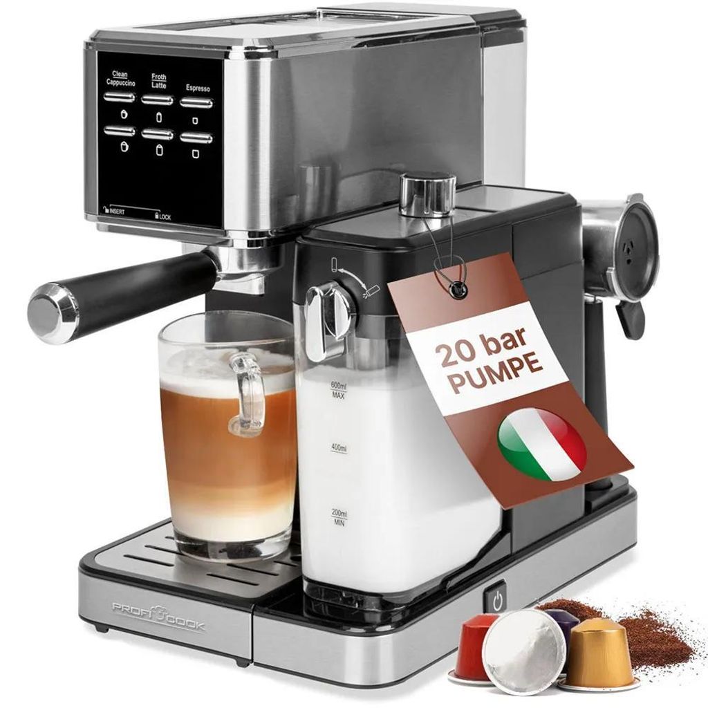 Proficook Pc-es-ka 1266 Espressomaschine One Size / EU Plug 220V One Size