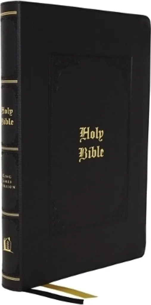 Bible KJV Large Print Reference avec index de références - Langue Anglaise