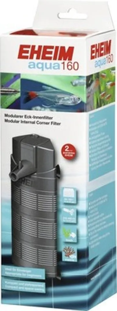Filtre Aqua 160 Eckinnenfilter : Stop à l'eau trouble dans l'aquarium