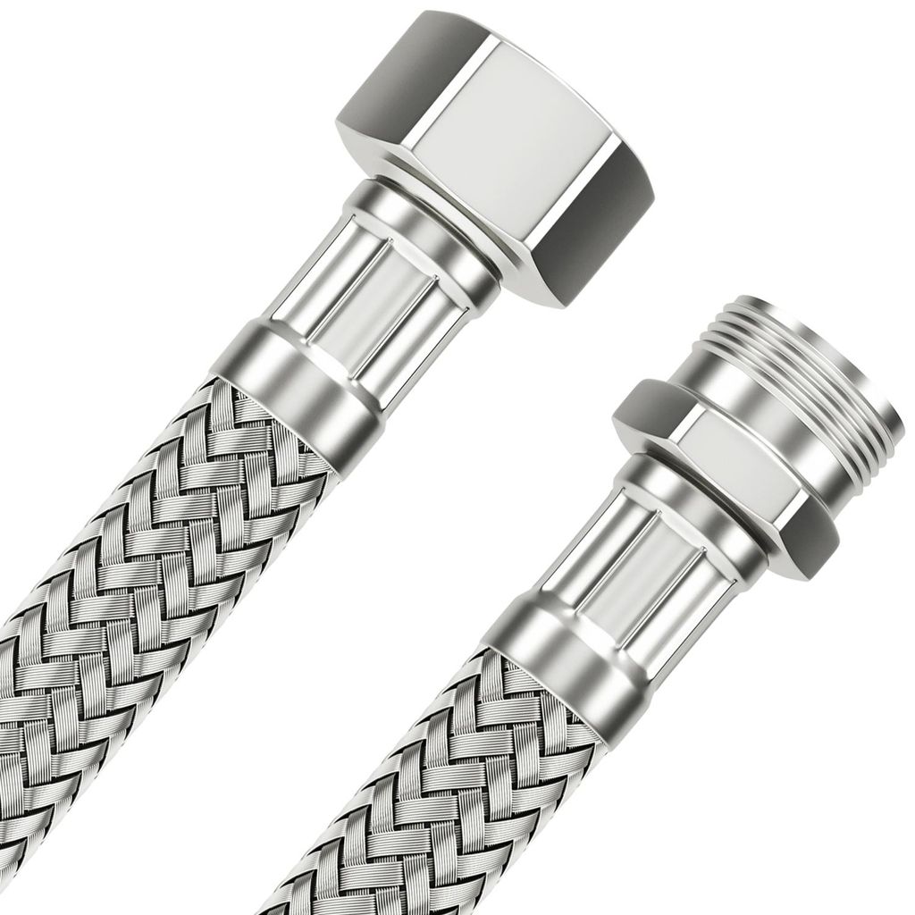 Flexschlauch 200 cm 1/2 Zoll (20 mm) AG x 3/8 Zoll (18,5 Produktbild 