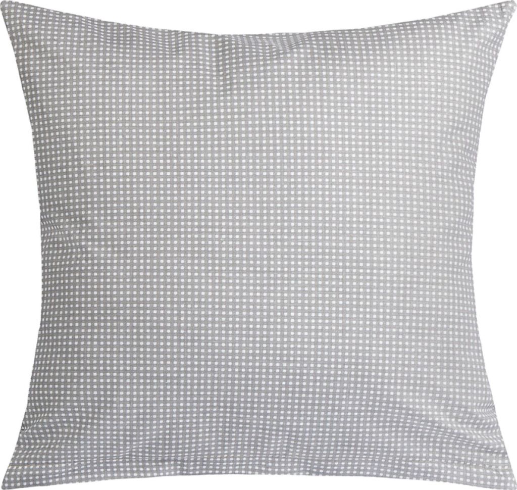 Kissen ADÉLA - 40x40 cm - Grau,Weiß