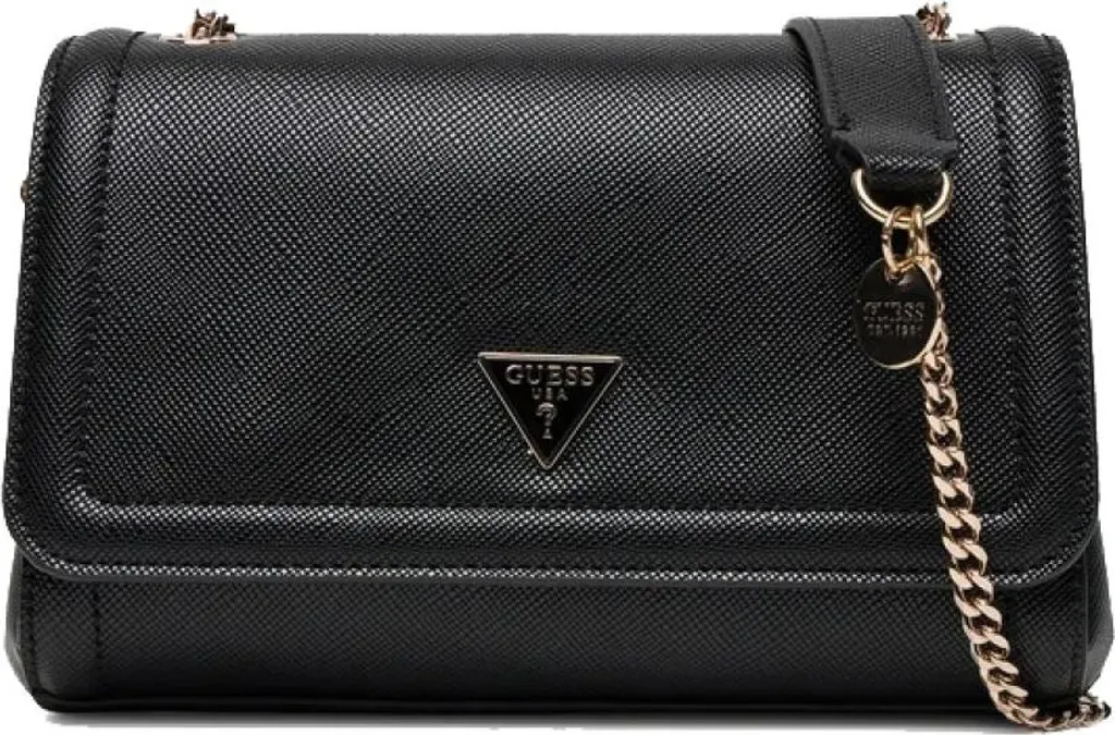 Borsa A Tracolla Del Marchio Guess Del Modello Noelle Ii Nero