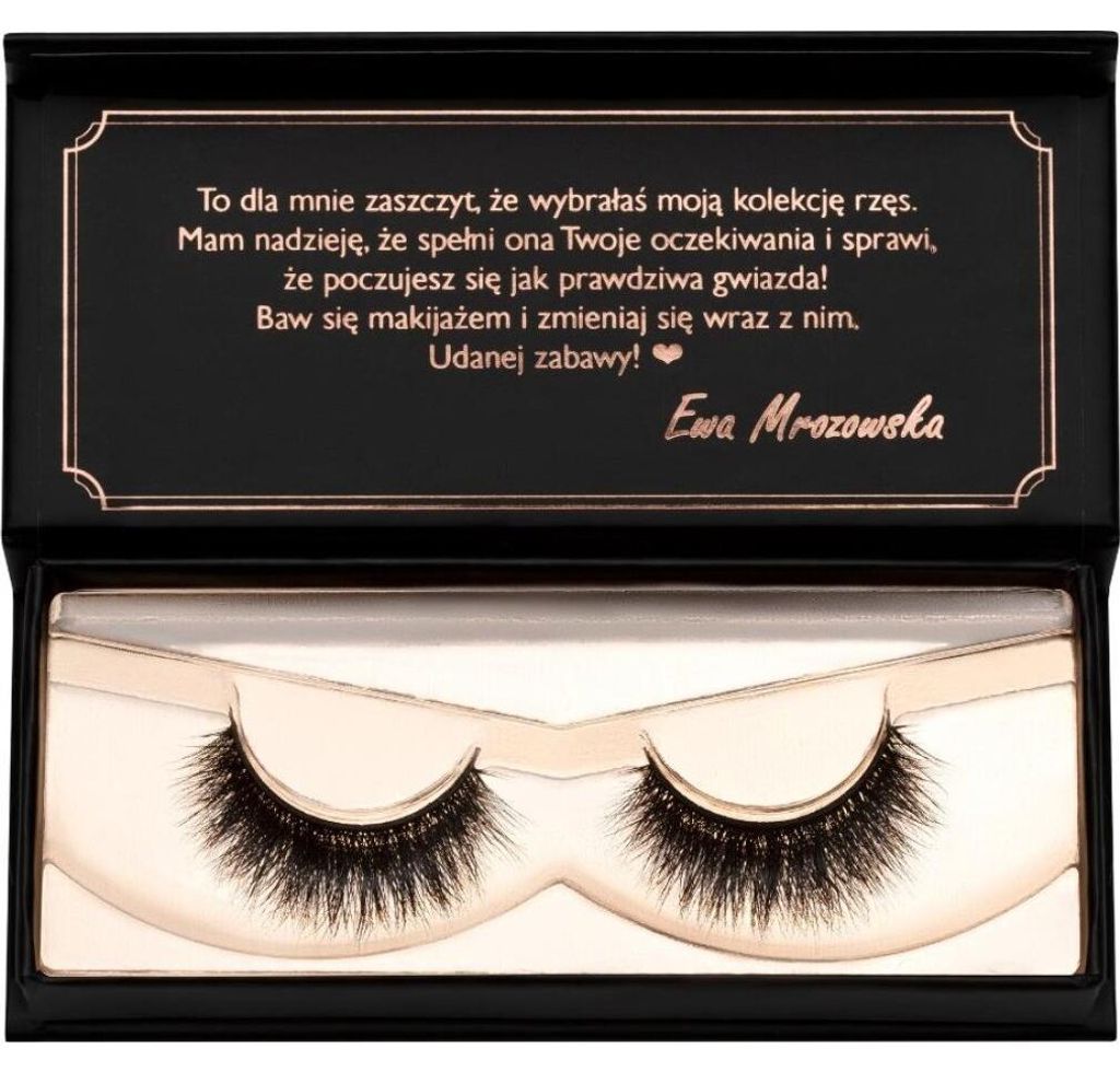 Lash Me Up! Falsche Wimpern falsche Wimpern auf einem Streifen Gold Queen 1 Paar