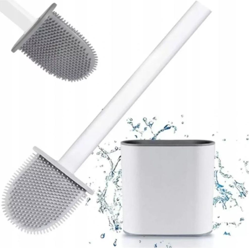 Antibakterielle Toilettenbürste Aus Silikon Zur Wandmontage