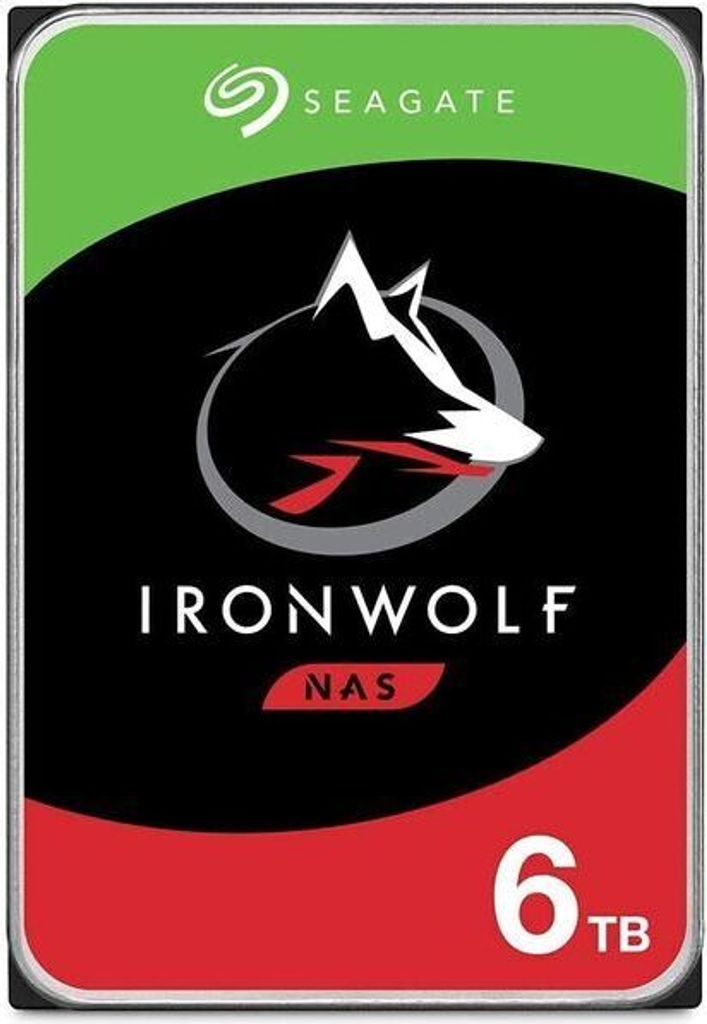 Seagate IronWolf 6 TB interne Festplatte NAS HDD 3.5 ' 5400 Produktbild 