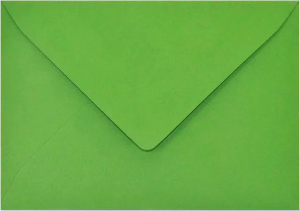 Grüne Erbsen-Briefumschläge 100g/m2 B6 10 Stück Shan