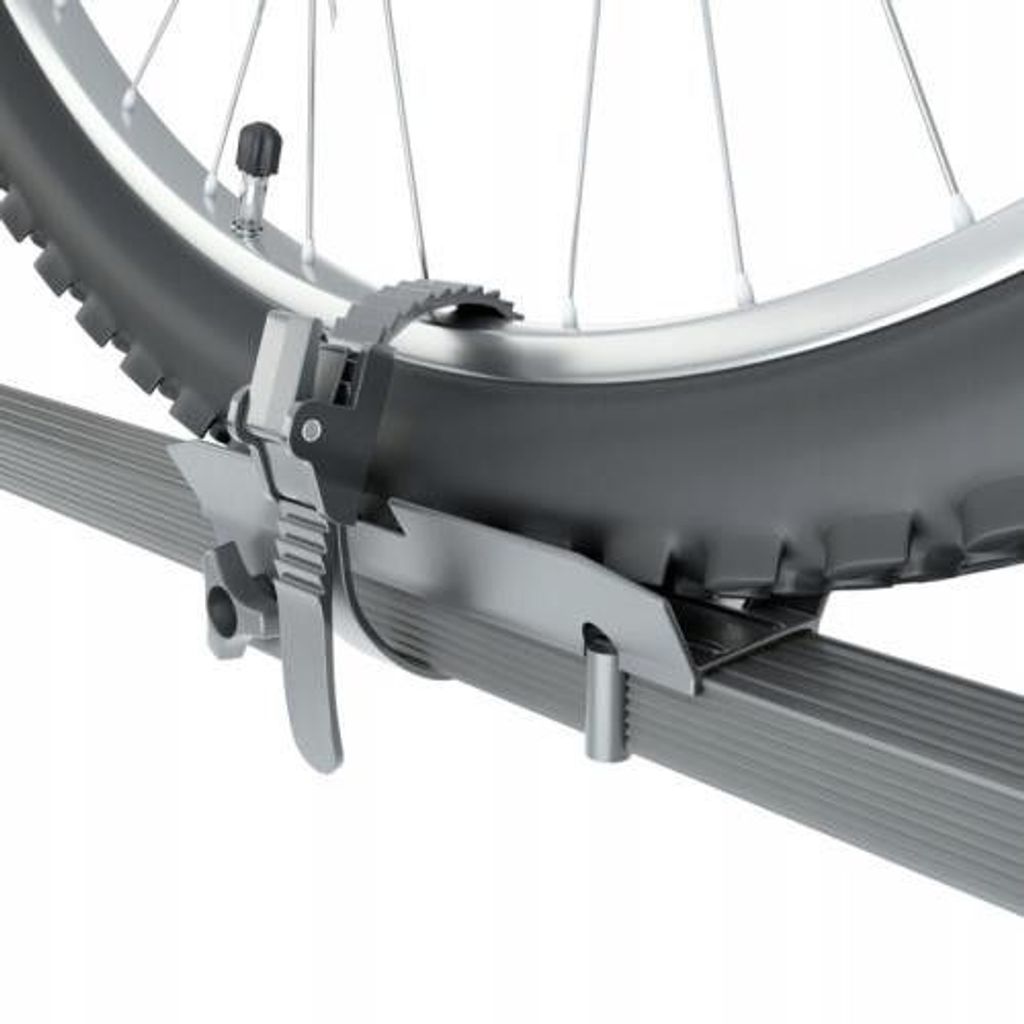 VDP Fahrradträger ALU Premium Dach Fahrradhalter Fahrrad Dachfahrradträger  abschließbar (2X VDP Fahrradträger)