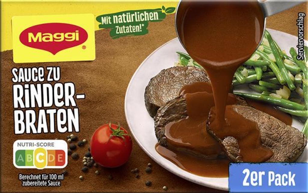 Maggi - Sauce pour rôti de boeuf pack de 2 - 2 x 250ml Image du produit 