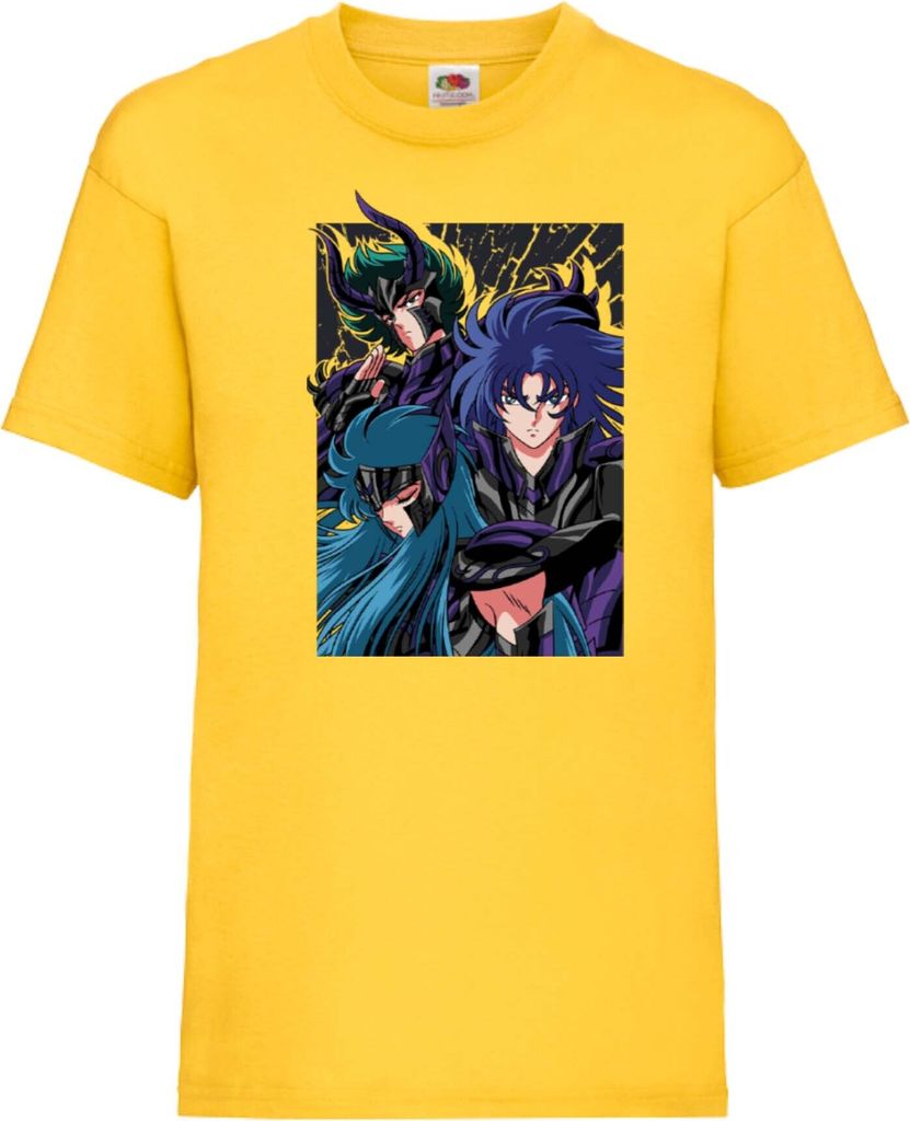 Kinder T-Shirt Japan Animation Manga Anime Comics Saint Anime Seiya Knights Of The Zodiac Poster Var-026 Saint Anime Seiya Knights Of The Zodiac Po...