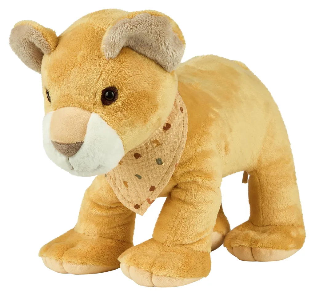 Doudou Lion XL Sterntaler LÖWE Leo jaune mat ultra doux pour nouveau-né