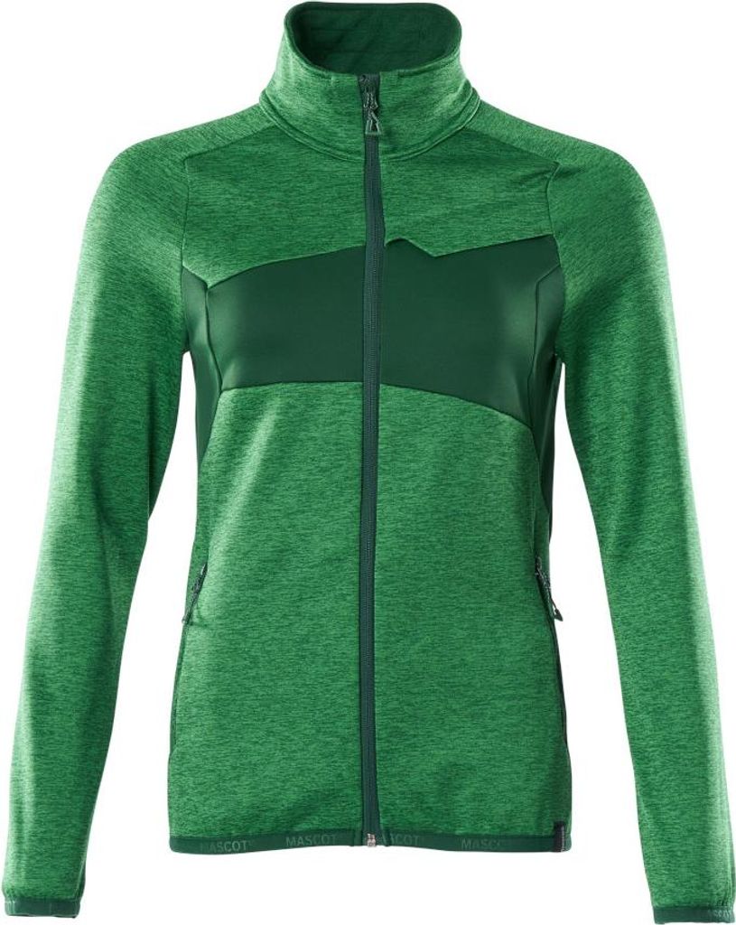 MASCOT Damen-Fleecejacke ACCELERATE 18153 grasgrün/grün Uni, L