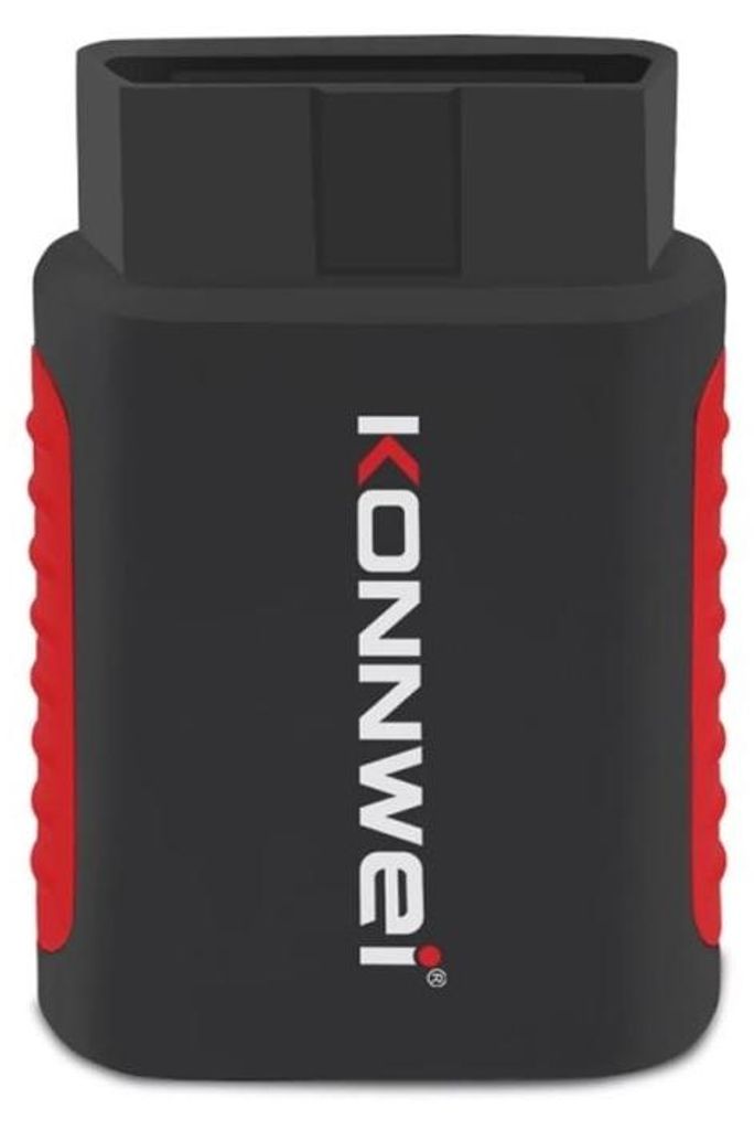 Auto-Scan- und Diagnosegerät, Konnwei Kdiag, OBD2, Bluetooth 5.0, 9 - 18 V, kompatibel mit Android und iOS, Schwarz