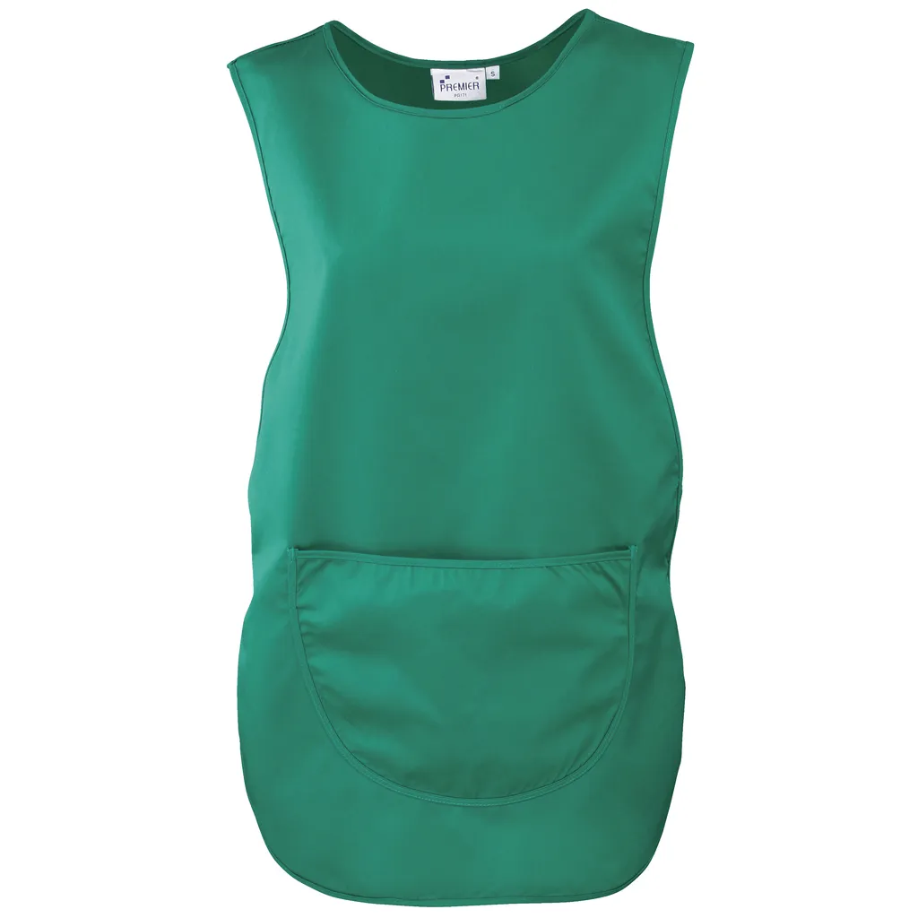 Grembiule da lavoro Premier da donna con borsa (2 pezzi/confezione) RW7031 (Medium) (Emerald)
