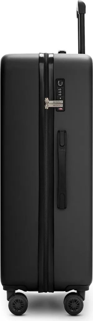 REDOLZ Essentials 09 Valise Trolley Noir 77cm - Bagage Grand Format - 2