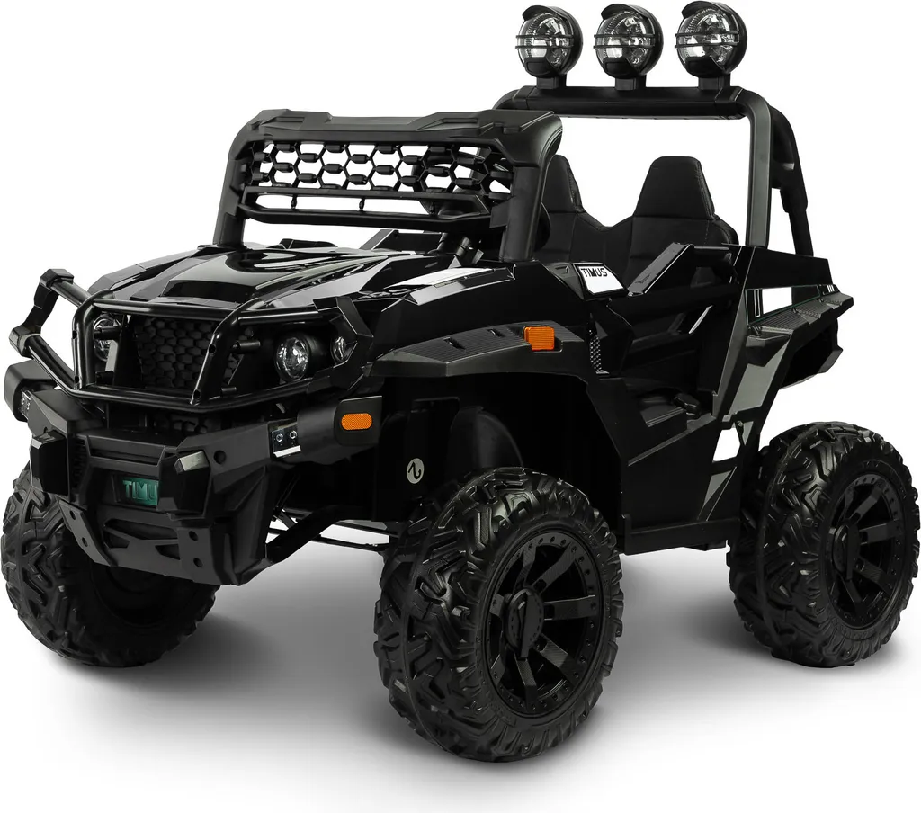 Voiture Électrique 3-8 ans Toyz TIMUS Noire pour Jardin et Parc Extérieur