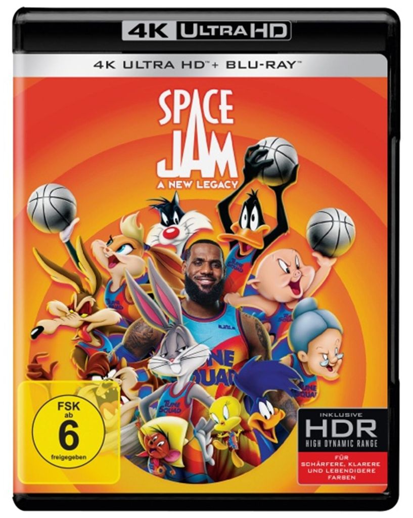 PLAION Space Jam: A New Legacy (4K UHD), Film, Blu-ray, Deutsch, Englisch, Spanisch, Französisch, Dänisch, 115 min, Familie, Dänisch, Finnisch, ...
