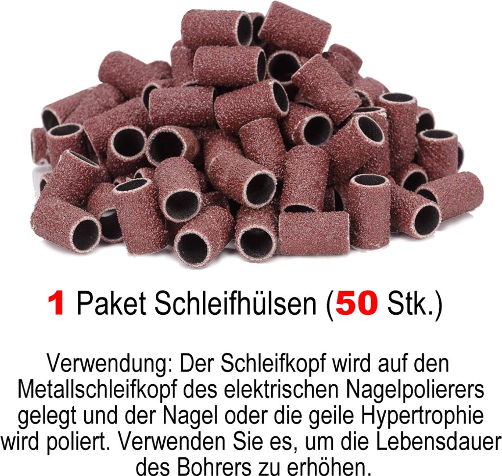 EINFEBEN Nagelfraeser 12W elektrische Nagelfeile Profi Produktbild 3