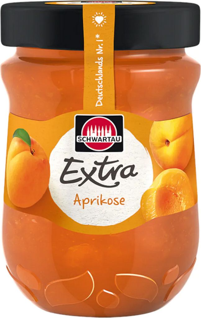 Schw Extra Aprikosen Konfitüre 340g Produktbild 