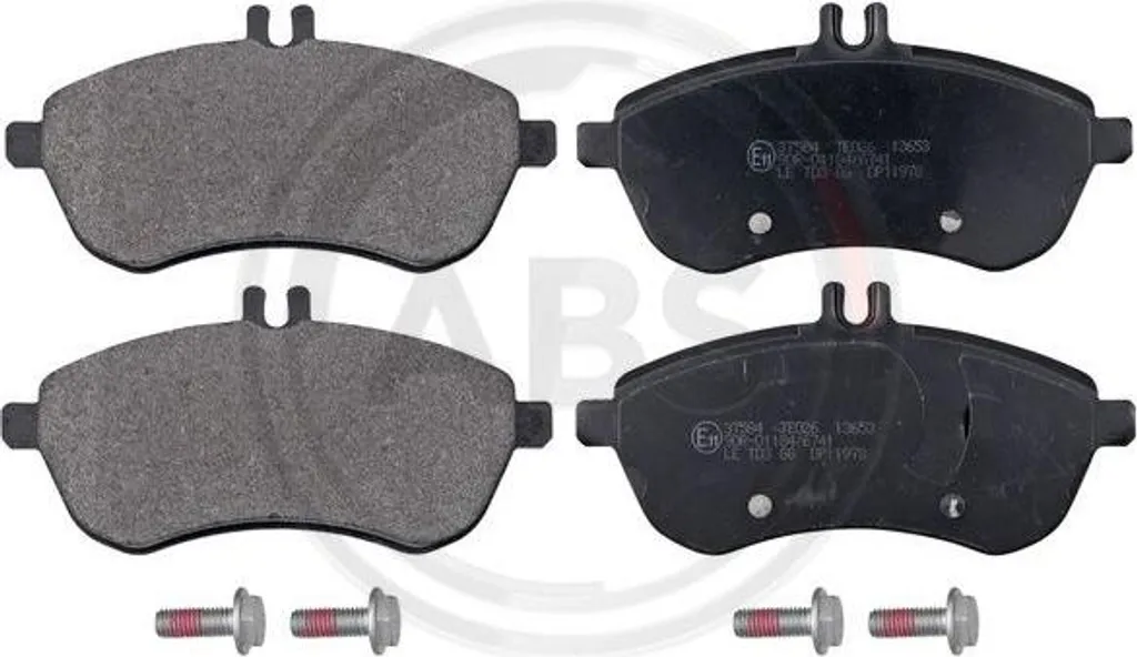 A.B.S. 37584 : Plaquettes frein avant pour Mercedes C204, S204, W212, SLC R172