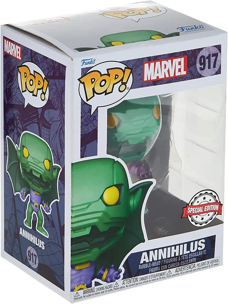 Figurine de Collection Marvel Annihilus Funko POP 917 Edition Exclusive PVC