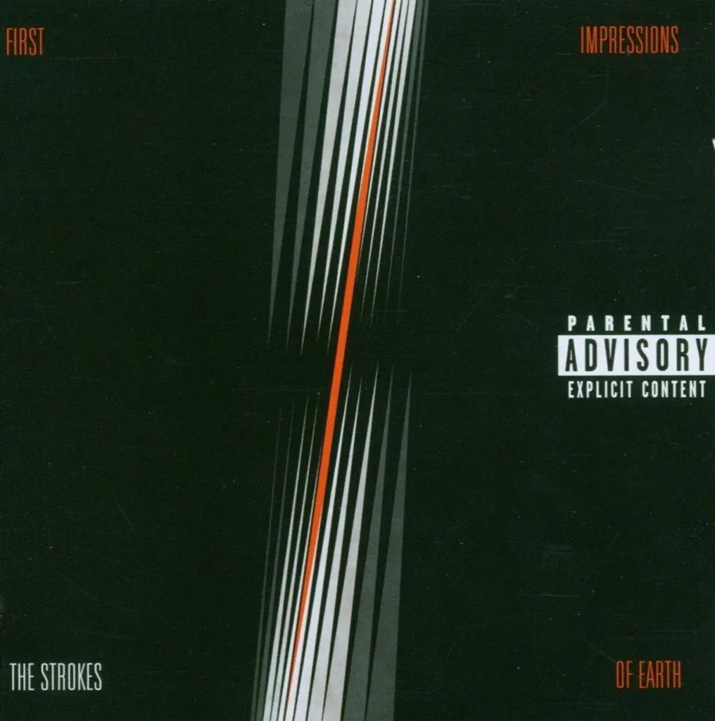 Disque vinyle Les Strokes album rock First Impressions Of Earth rouge