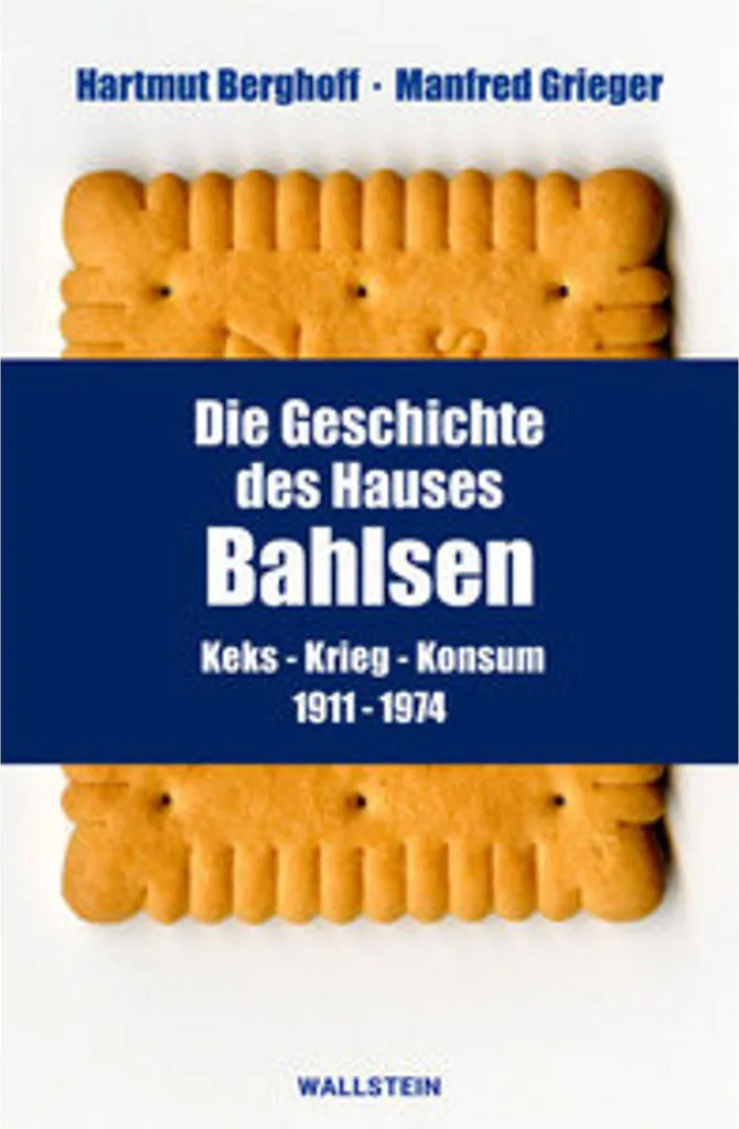Livre d'histoire économique de l'industrie Bahlsen 1911-1974 broché