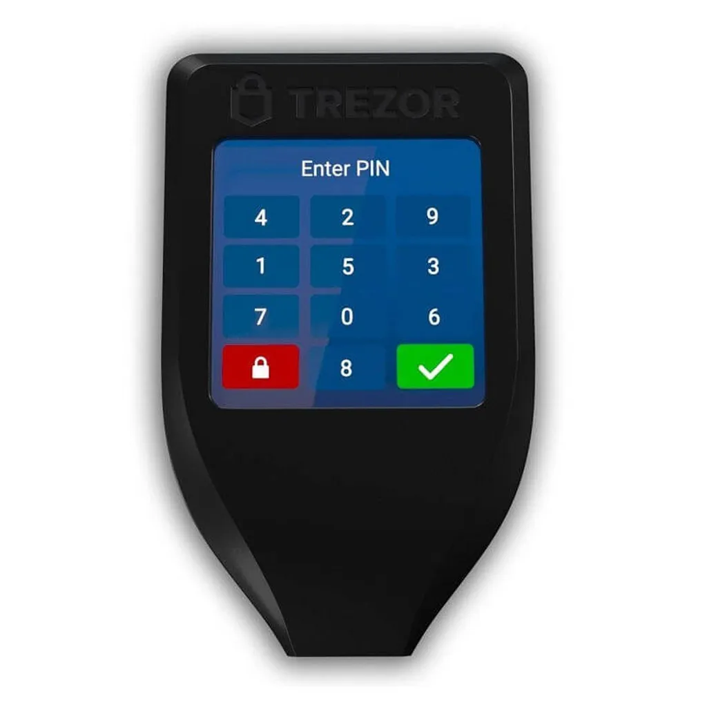 Trezor T Portafoglio Hardware Crypto Touchscreen | Bitcoin Ethereum ERC20 - 4