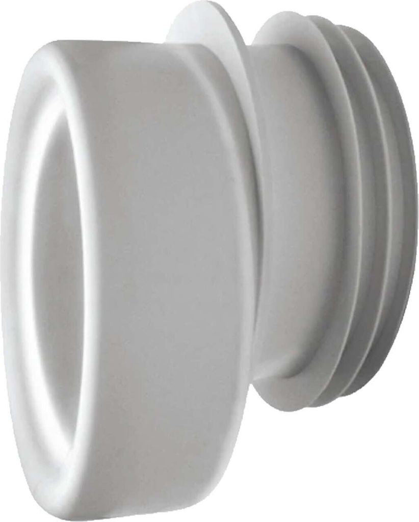 tecuro WC-Ablauf-Anschlussstutzen, exzentrisch, Ø 90/110 mm Produktbild 