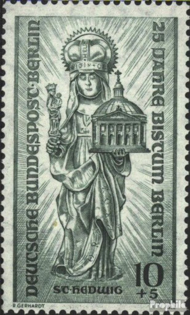 Briefmarken Berlin (West) 1955 Mi 133 postfrisch Bistum Produktbild 