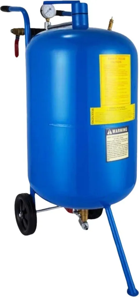 Kit sablage 75 L avec manomètre : éliminez rouille et peinture facilement