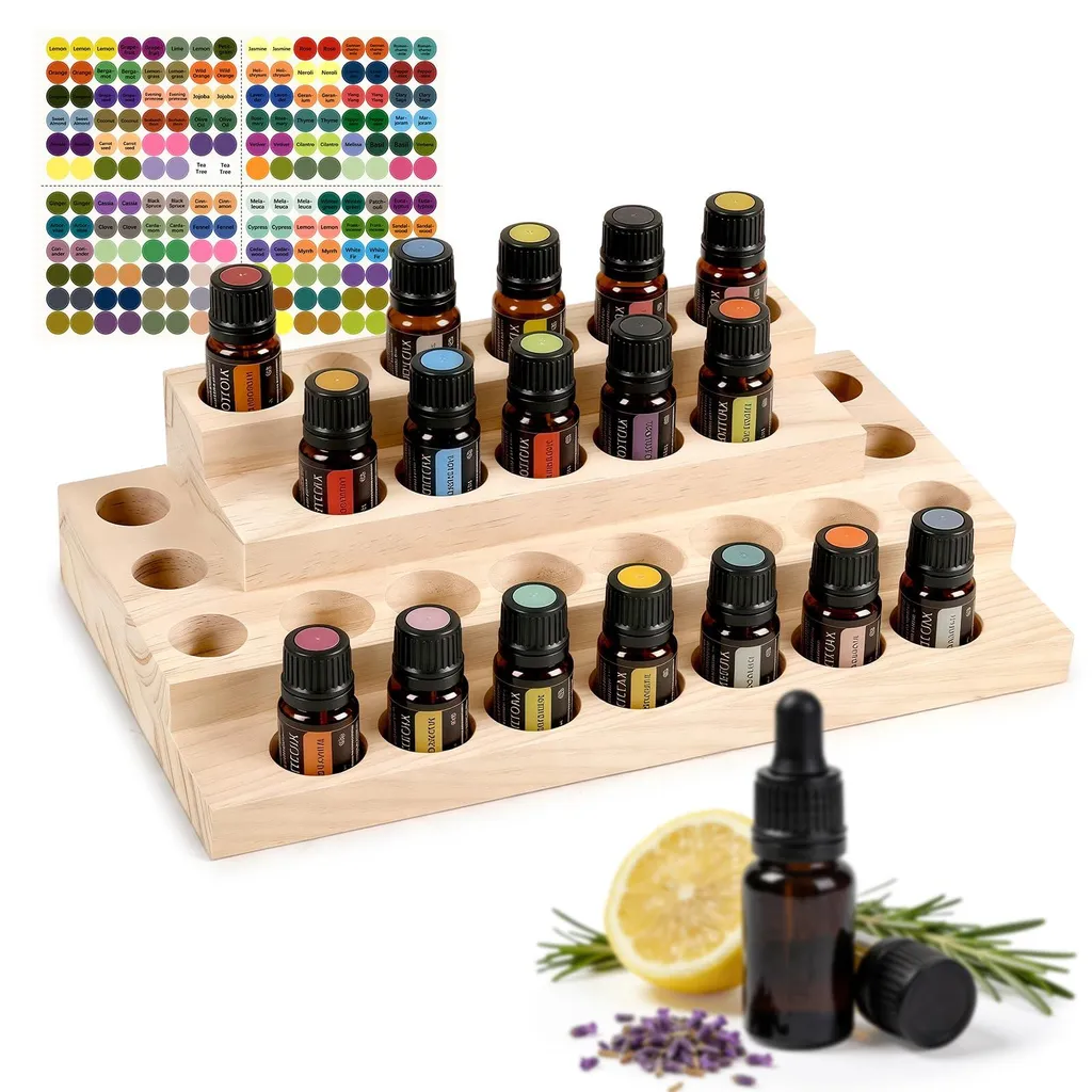 Rangement huiles essentielles bois : finissez-en avec le désordre ! #5