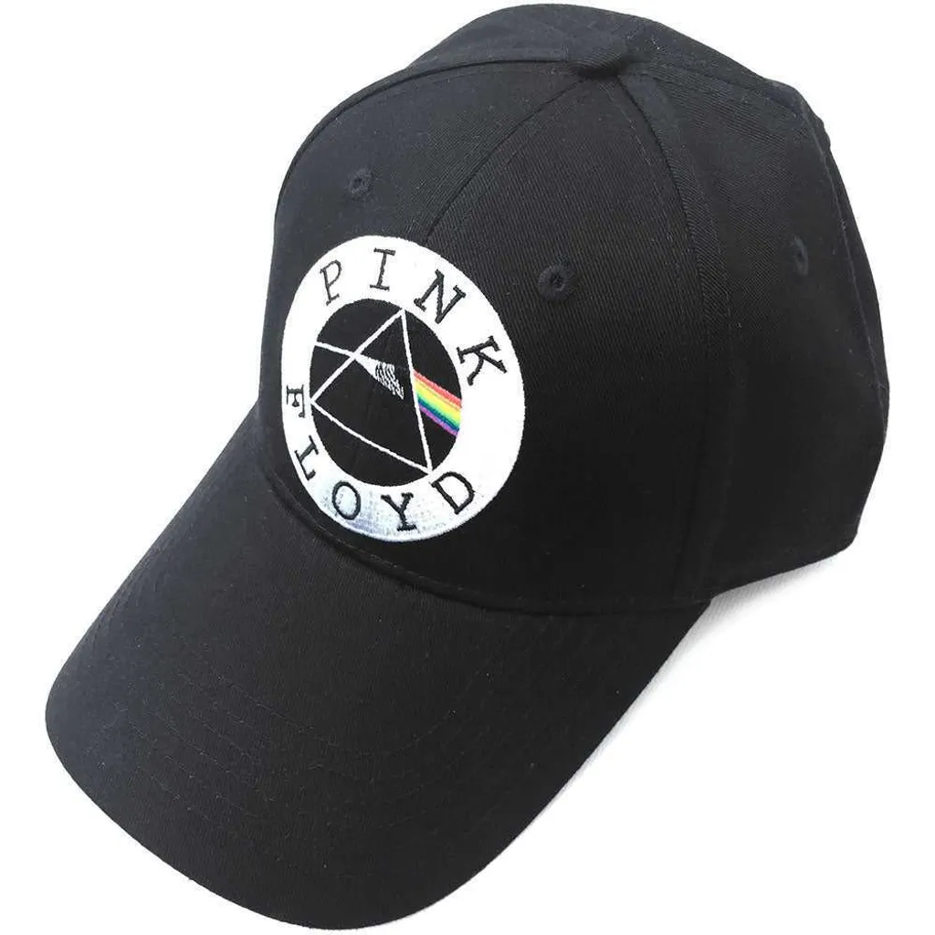 Cappellino Pink Floyd Circle Logo Nero UNI - Merchandising Ufficiale Rock