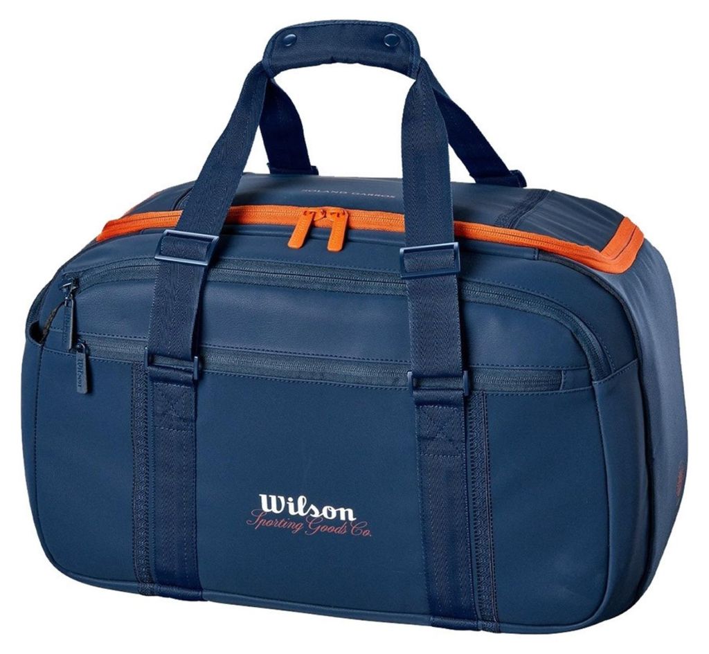 Wilson Tennistasche WR8053901 mit integriertem Schlägerfach, Schuhfach und Zubehörtaschen