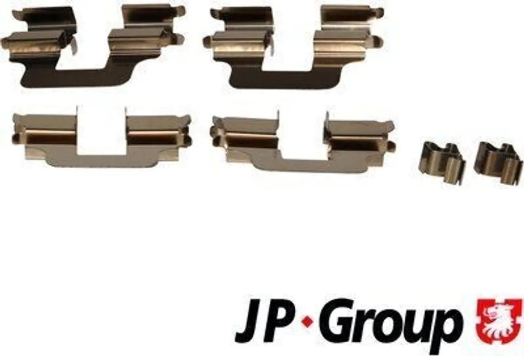 Système de fixation pour frein à disque arrière JP Group série 1263650710