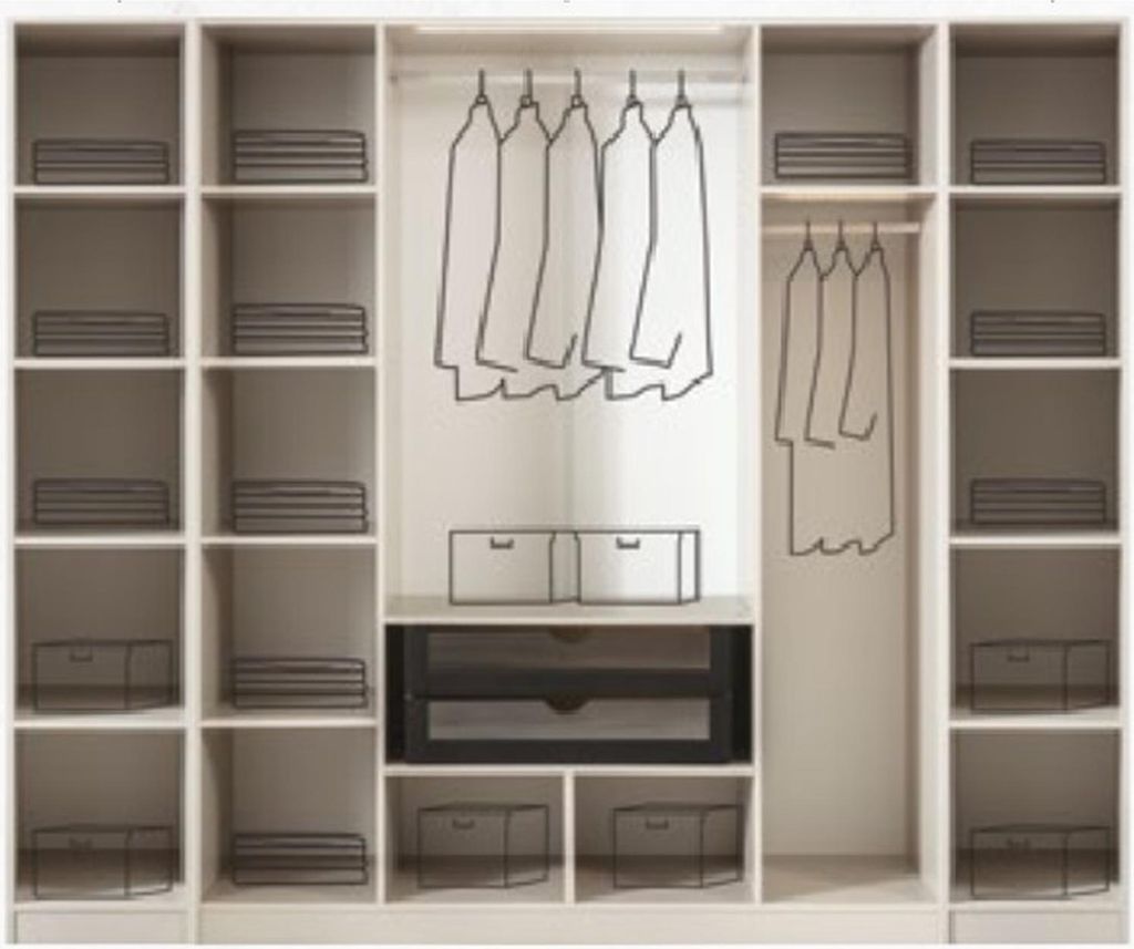 Luxus Kleiderschrank Schlafzimmer Stil Modern Holz Möbel Schränke Schrank