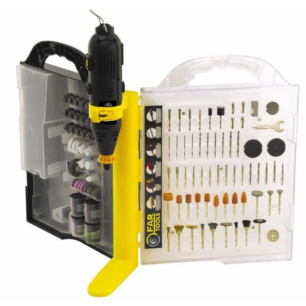 Mini ponceuse 130W FARTOOLS DC 130 à vitesse réglable 30000 tr / min