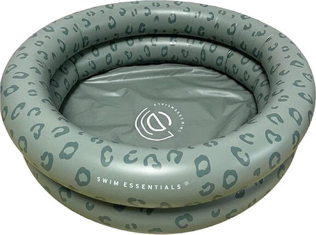 SWIM ESSENTIALS Piscine Bébé 60 Cm - Léopard Vert