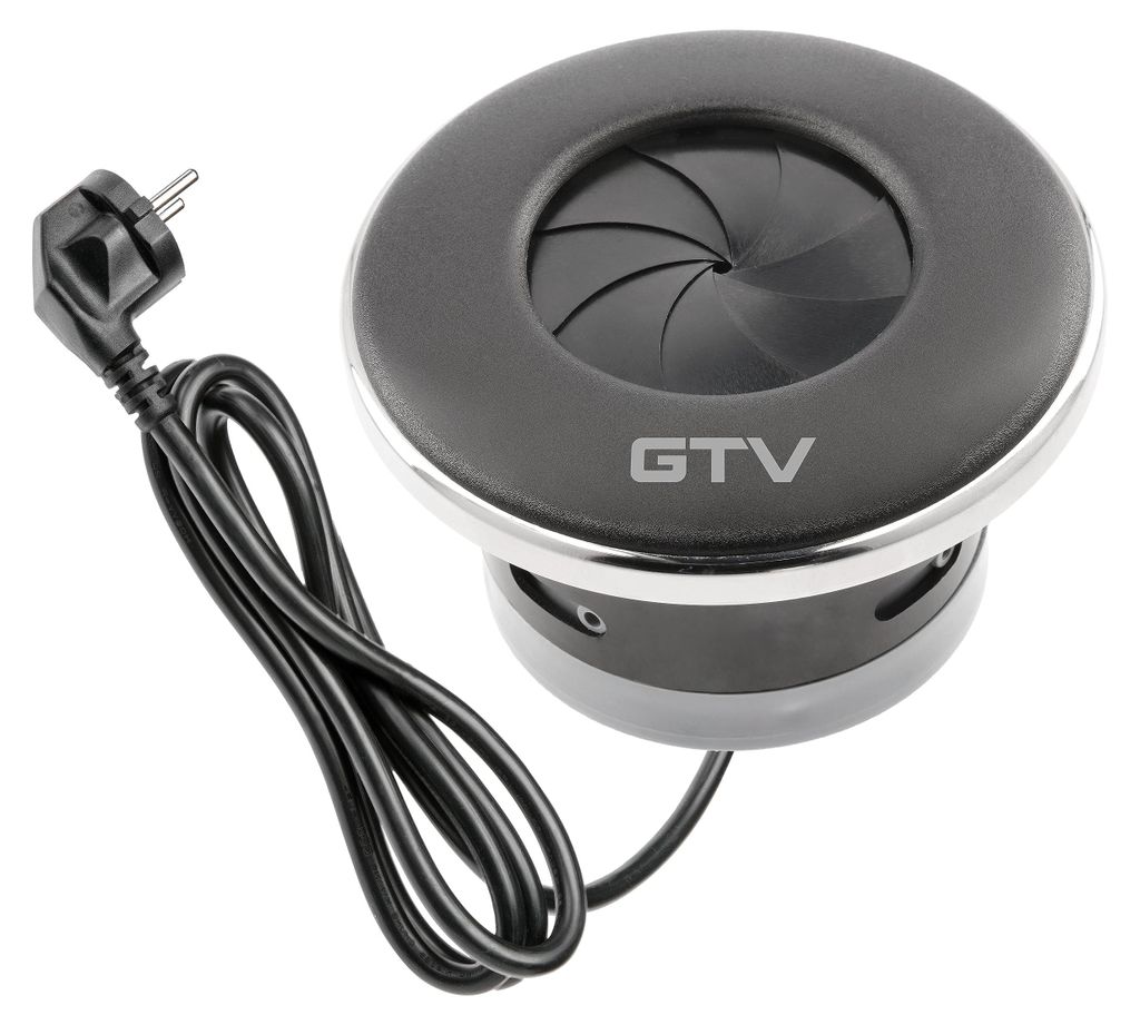 GTV - Nábytková zásuvka SHUTTER, zabudovaná zásuvka, 1x Obrázok produktu 