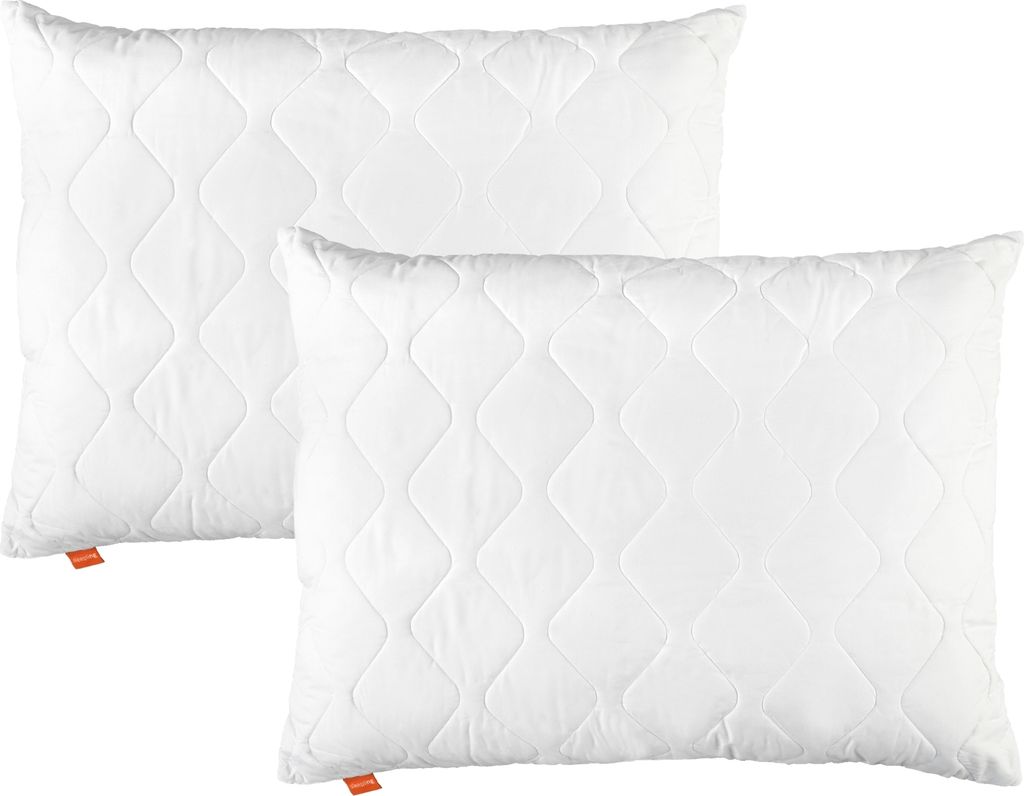 Kopfkissen 70 x 90 cm, 2er Set, Polster, 100% Mikrofaser, für Allergiker geeignet, sleepling Basic 100