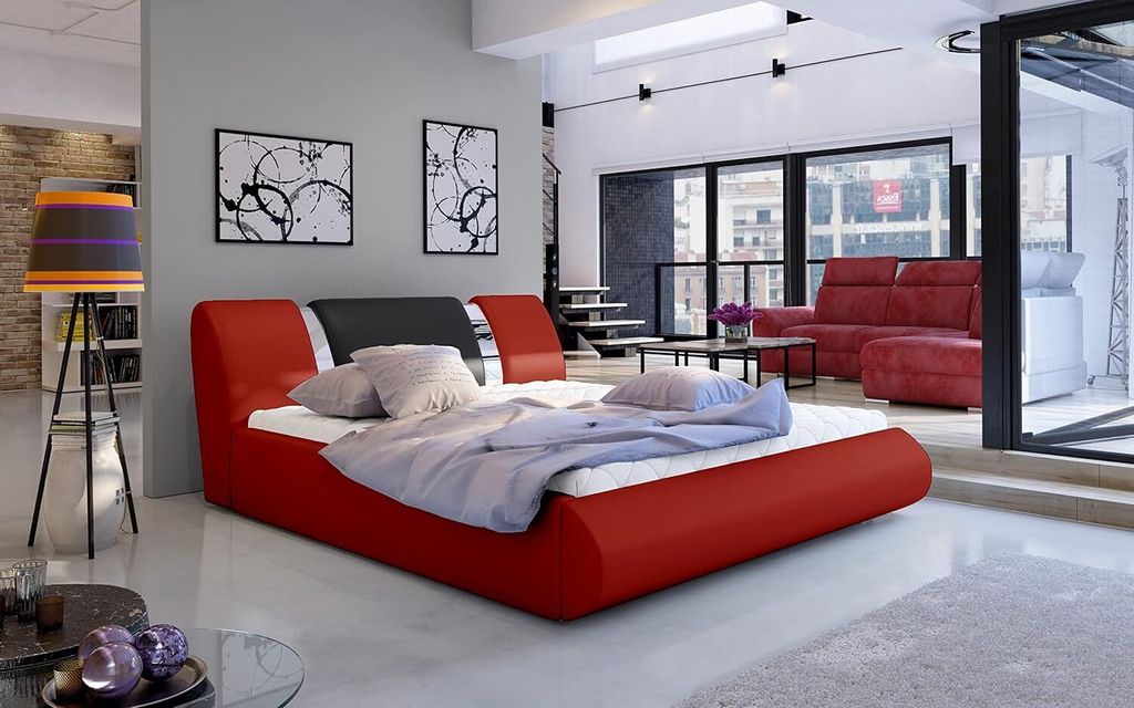 Polsterbett Hotelbett Designbett Flavio 140x200/ 160x200/ 180x200