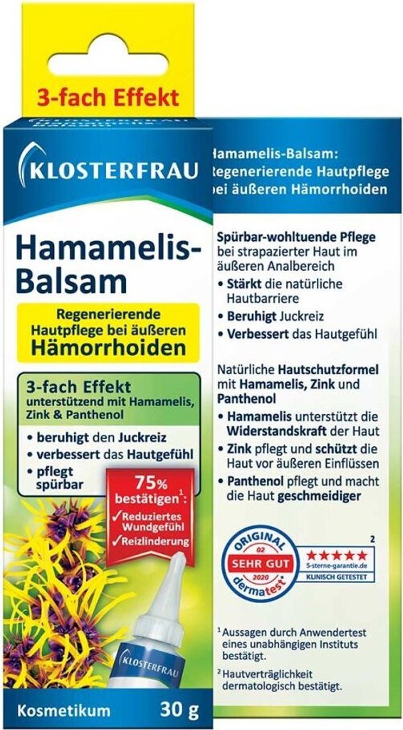 Klosterfrau Hamamelis-Balsam 30 g Produktbild 
