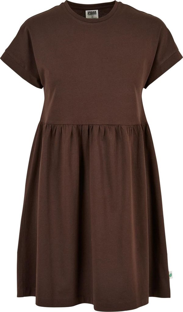 Urban Classics - "Empire Valance" T-Shirt-Kleid für Damen TN461 (XXL) (Braun)