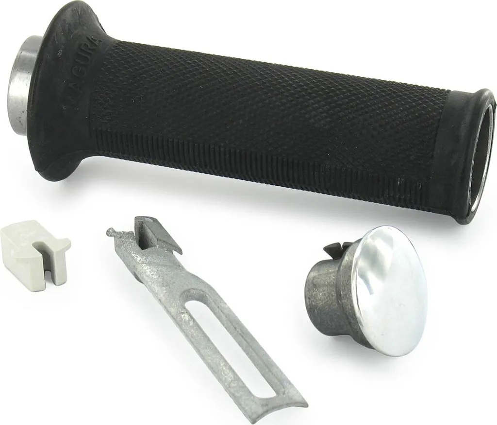 Grip à gaz robuste AWO avec système de glissière et pilier fixe
